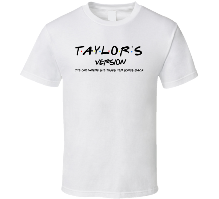 Taylor's Version Funny Friends Parody Gift T Shirt