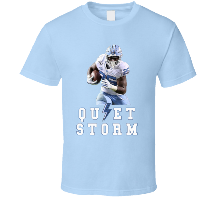 Quiet Storm Javonte Williams North Carolina Football T Shirt