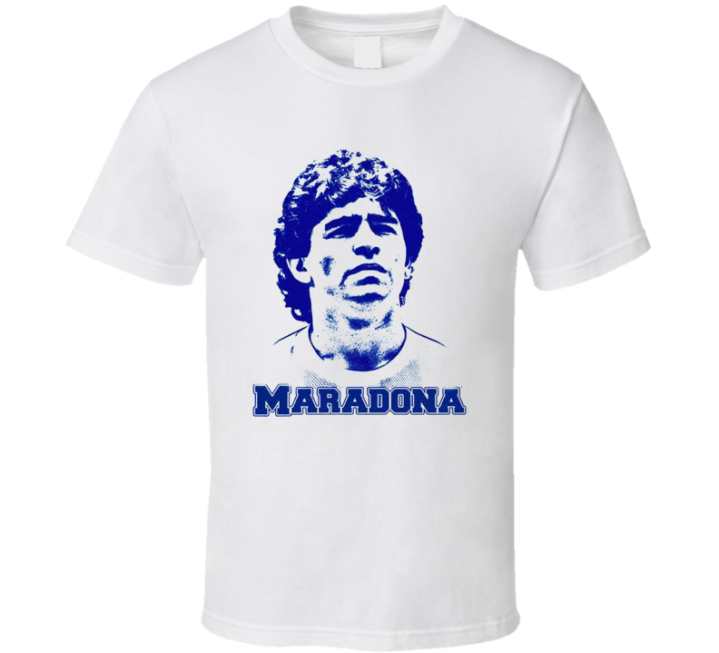 Diego Maradona Football Tribute T Shirt