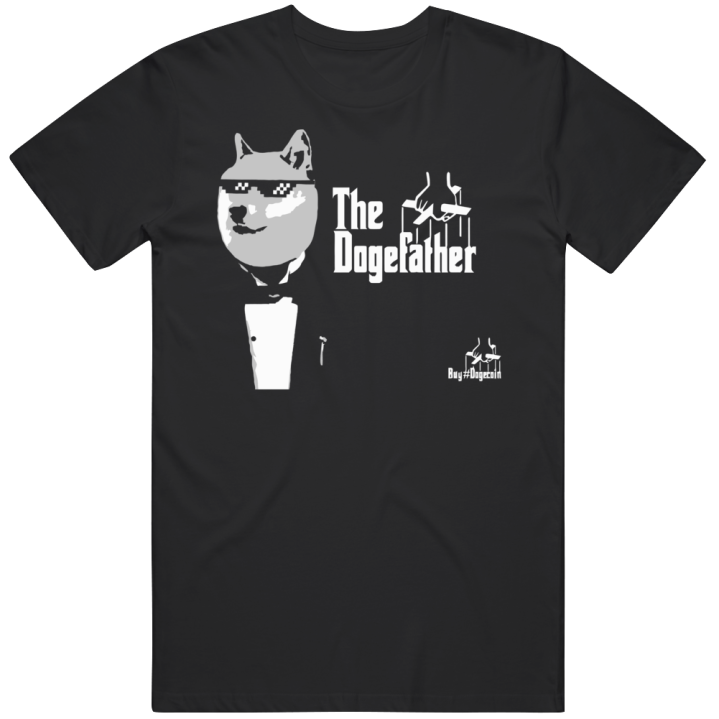 The Doge Father Elon Musk Crypto To The Moon T Shirt