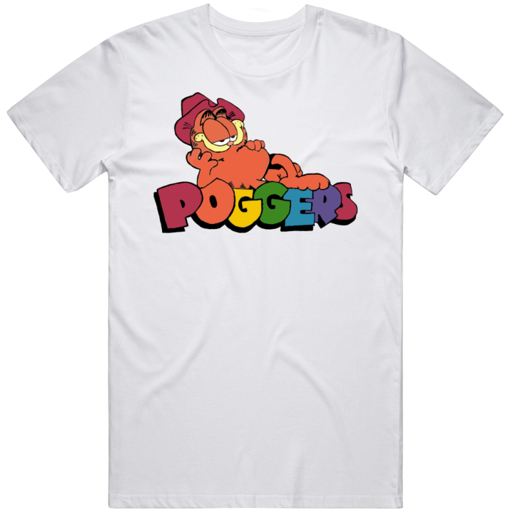 Garfield Poggers Gaming T Shirt