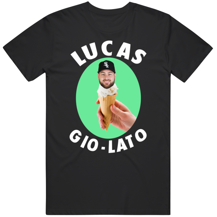 Lucas Giolito Gelato Ice Cream Parody Chicago Baseball Fan T Shirt