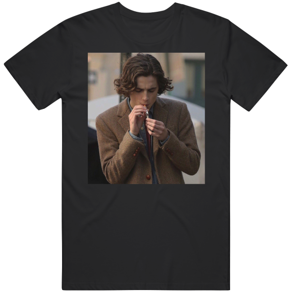 TimothÃ©e Chalamet Smoking T Shirt