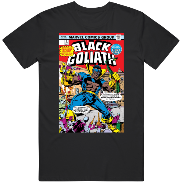 Black Goliath Comic T Shirt