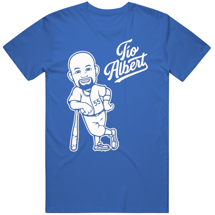 Tio Albert Dodgers Baseball Fan T Shirt