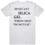 Dessicant Silica Gel Throw Away Do Not Eat T Shirt