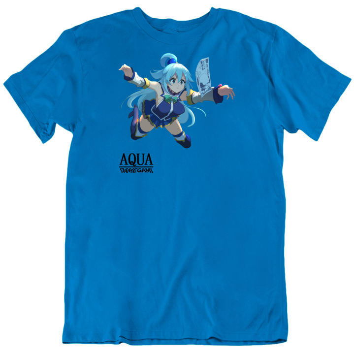 Konosuba Aqua Nirvana Nevermind Anime T Shirt