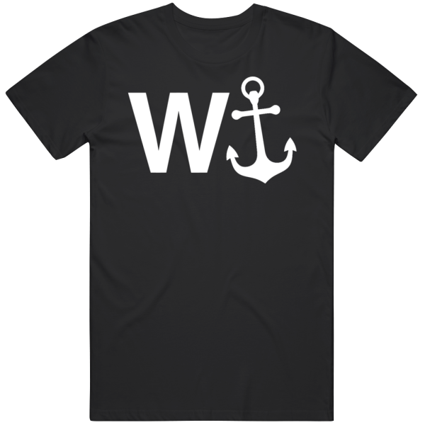 W Anchor Wanker Fishing Boat Yacht T Shirt