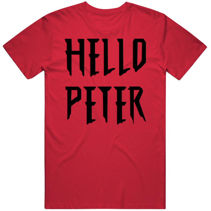 Hello Peter Doc Ock Spider Man Multiverse Marvel Movie T Shirt