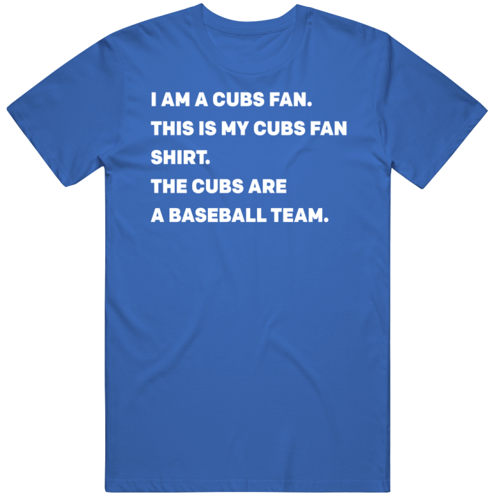 This Is My Cubs Fan Shirt Chicago Cubs Fan Baseball Tee T Shirt