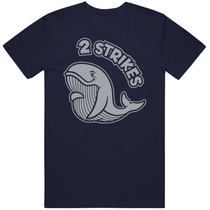 2 Strikes Whale Siren New York Yankees Baseball T Shirt