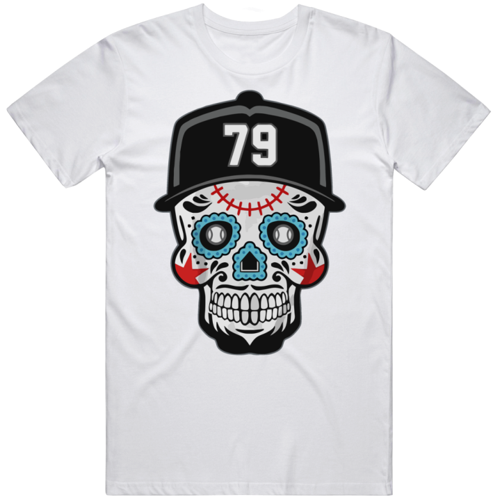 Jose Abreu Chicago White Sox Sugar Skull Baseball T Shirt