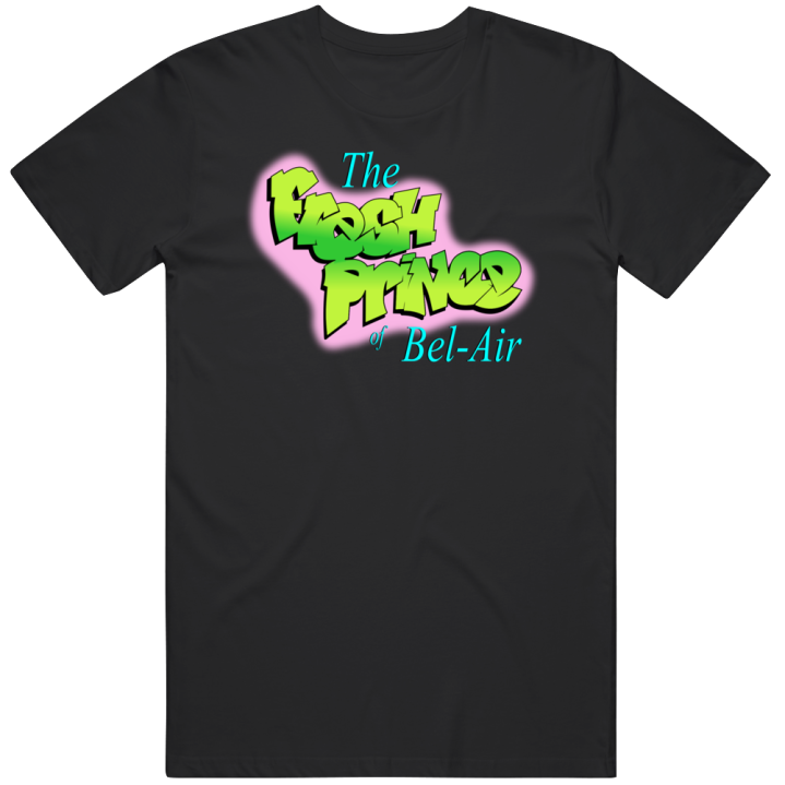 The Fresh Prince Of Bel-air Cool Will Smith Black T Shirt