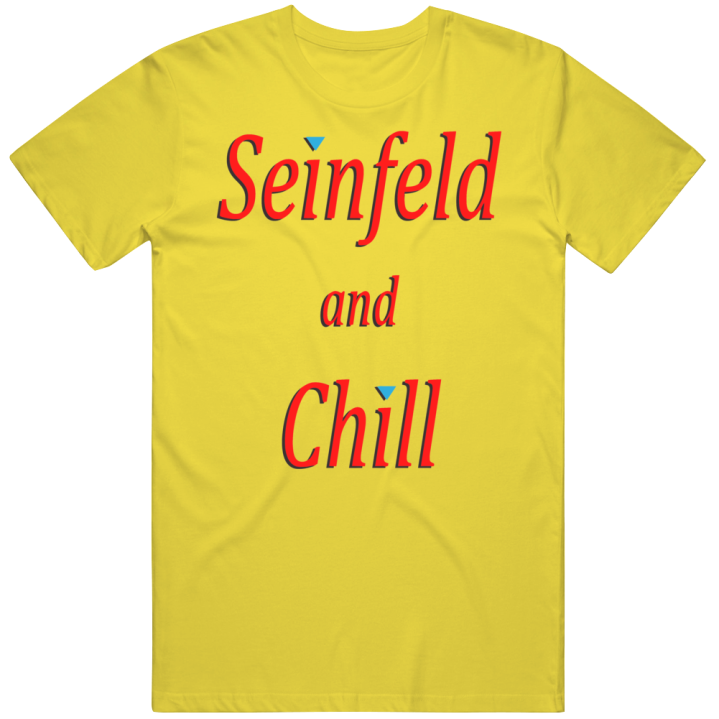 Seinfeld And Chill Sitcom Retro Vintage Christmas Gift T Shirt