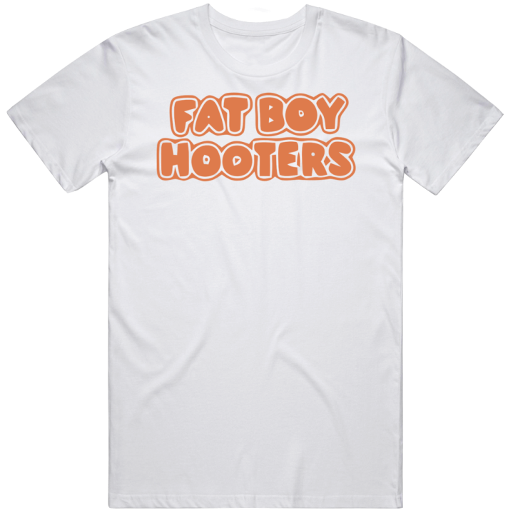 Fat Boy Hooters Parody Christmas Gift T Shirt