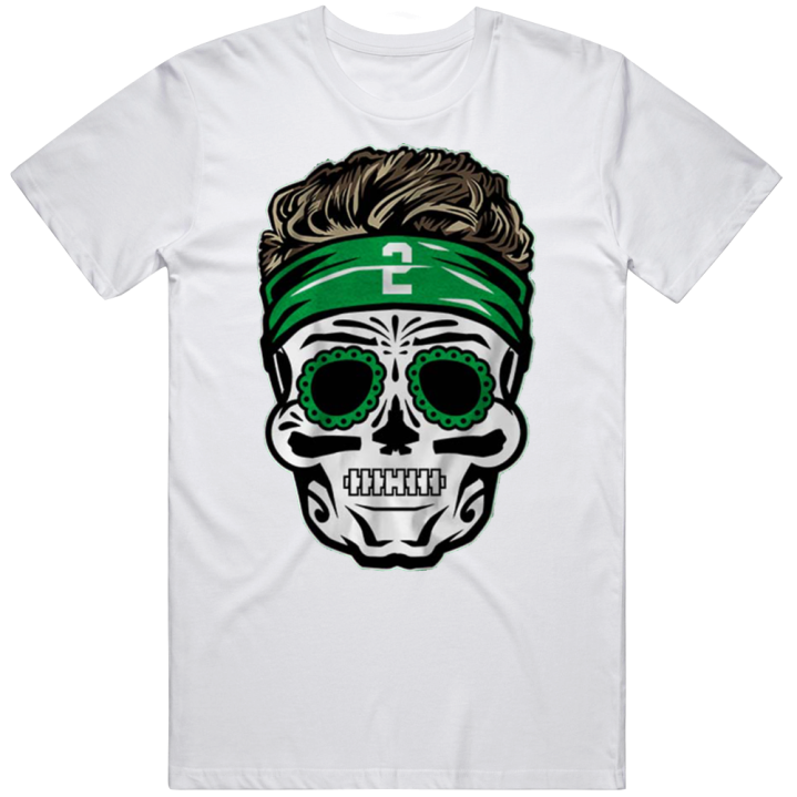 Zach Wilson Sugar Skull New York Jets Football T Shirt