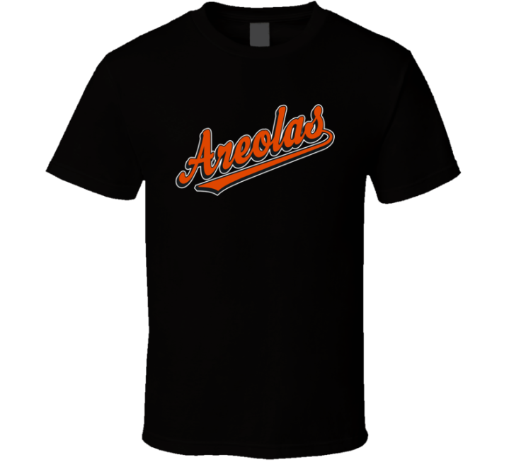 Baltimore Areolas Ravens Baseball Parody Christmas Gift T Shirt