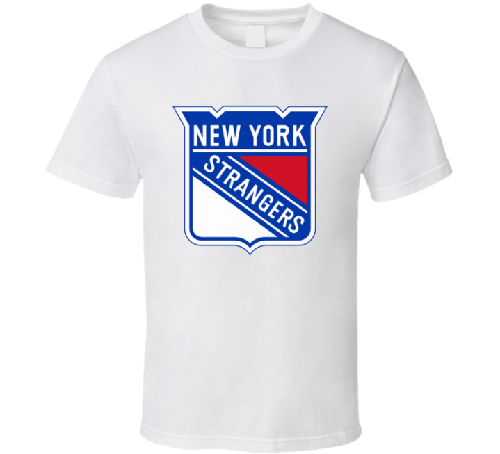 New York Strangers Funny Rangers Hockey T Shirt