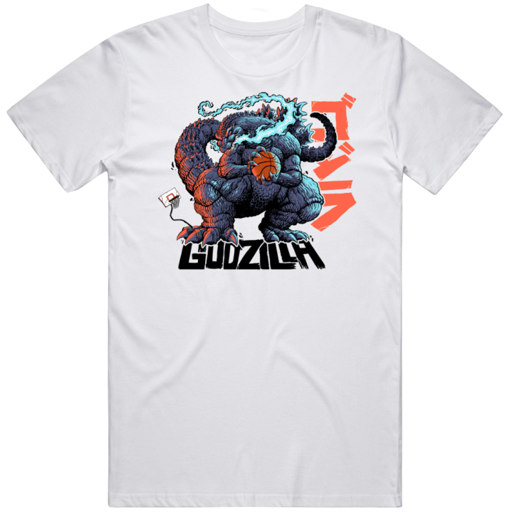 Godzilla Basketball Dunk Christmas Gift T Shirt