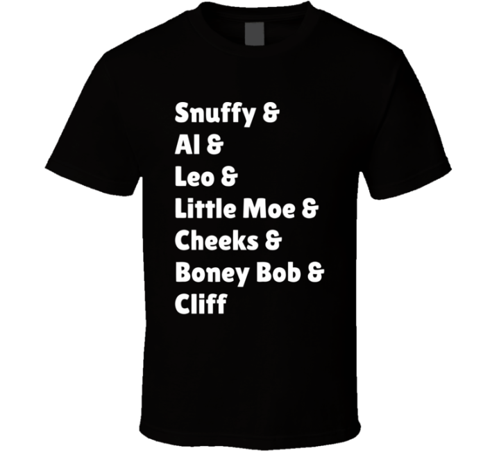 Snuffy Al Leo Little Moe Cheeks Boney Bob Cliff Home Alone 2 Smoochin&