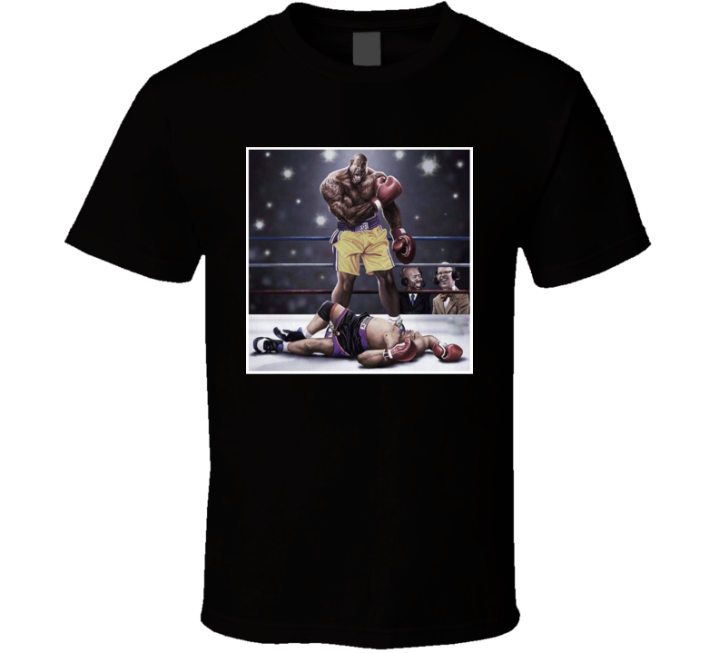 Shaquille Oneal Charles Barkely Chuck Knockout T Shirt