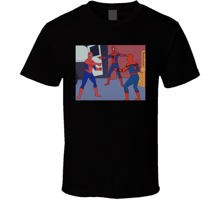 Spiderman No Way Home Movie Meme Cinema T Shirt