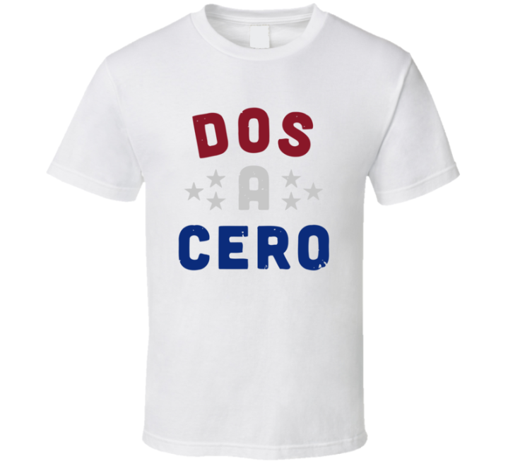 Dos A Cero Usa Vs Mexico Soccer Fan T Shirt