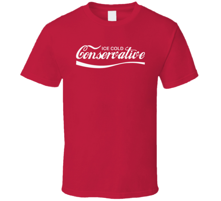 Ice Cold Conservative Cola Parody Gift T Shirt