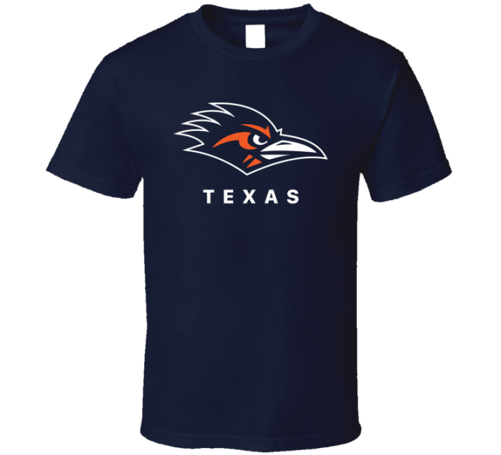 University Texas Utsa Road Runners Football Logo T Shirt