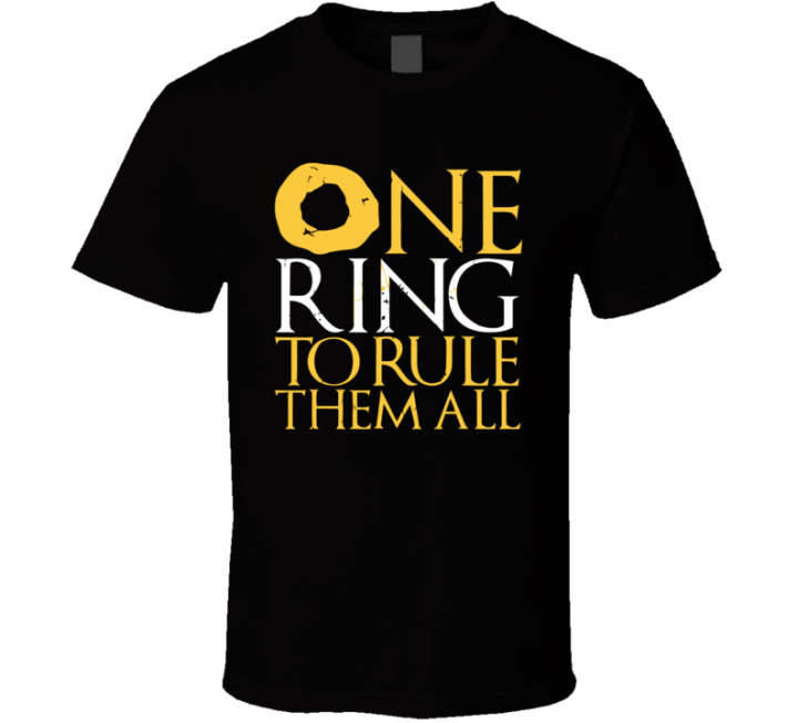 One Ring To Rule Them All Onion Rings Christmas Gift T Shirt