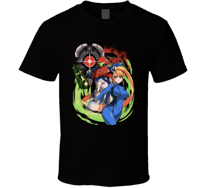 Metroid Samus Megaman Zero Gift T Shirt