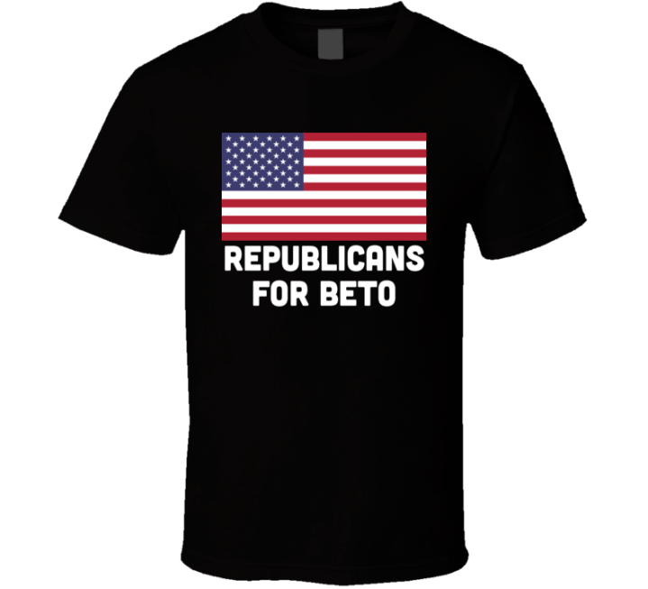 Republicans For Beto O Rourke Texas Governor T Shirt