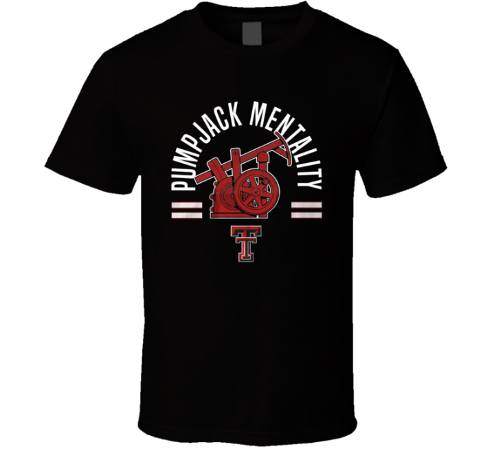 Texas Tech Red Raiders Pumpjack Mentality Football T Shirt