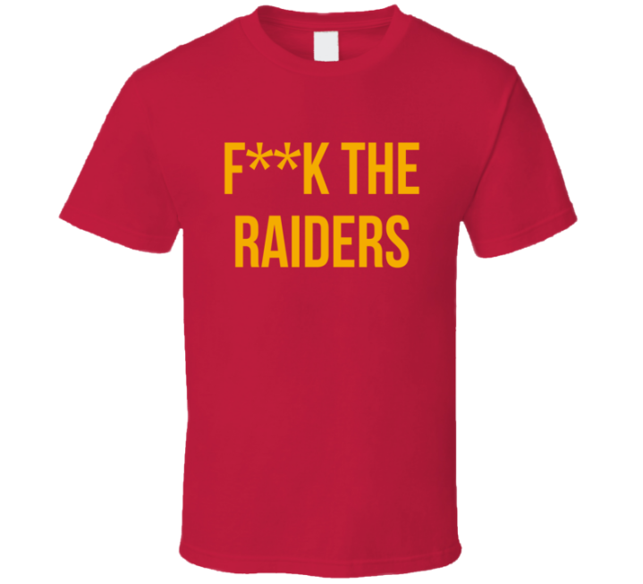 Fuck The Raiders Football T Shirt