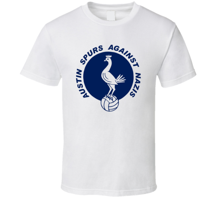 Spurs Against The Nazis Football T Shirt