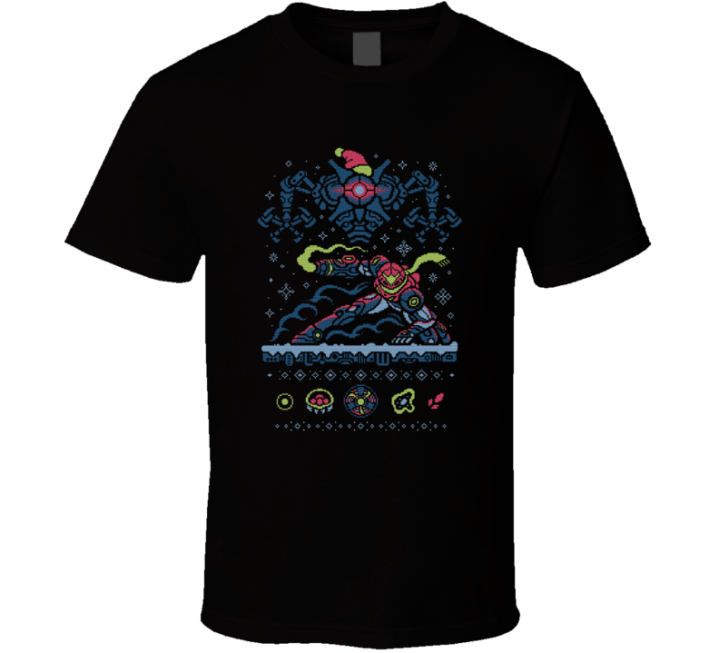 Metroid Dread Ugly Sweater Christmas Gift T Shirt