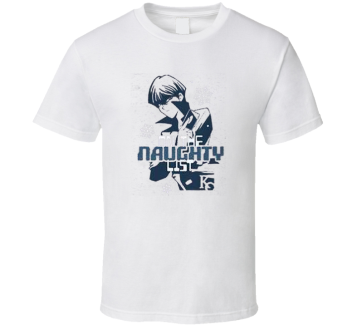 Kaiba Yugioh On The Naughty List Christmas Gift T Shirt