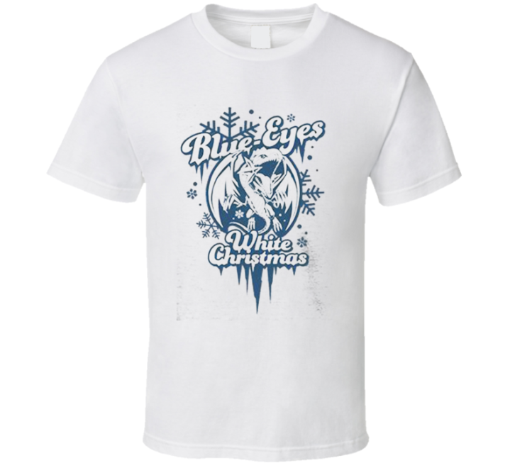 Blue Eyes White Christmas Kaiba Yugioh Christmas Gift T Shirt