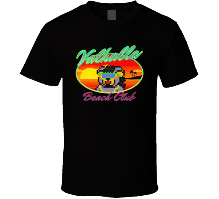 Valhalla Beach Club Bears T Shirt