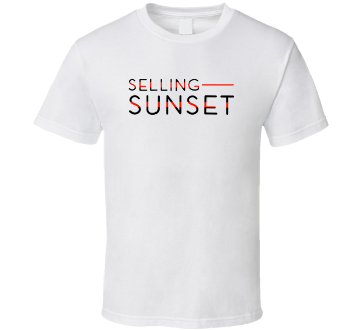 Selling Sunset Logo Netflix Real Estate Tv Show T Shirt