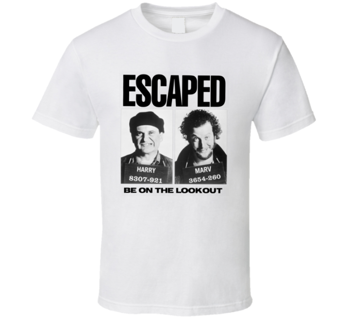 Wet Bandits Escaped Be On The Lookout Home Alone Christmas Movie Gift