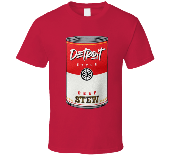 Isaiah Stewart Detroit Style Beef Stew Pistons Basketball T Shirt