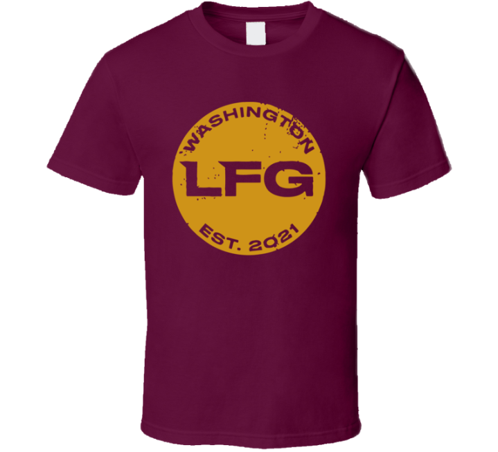 Washington Football Team Lfg Superbowl T Shirt