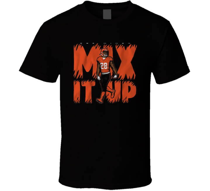 Joe Mixon Mix It Up Cincinnati Bengals Football T Shirt