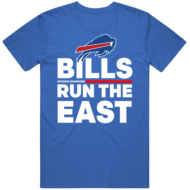 Buffalo Bills Run The East Division Champions Football T Shirt