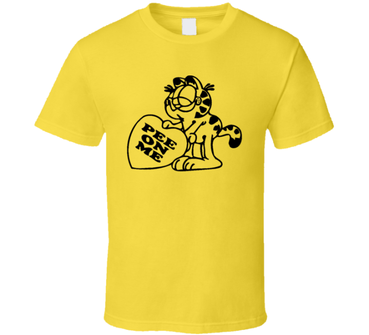 Pee On Me Garfield Retro T Shirt