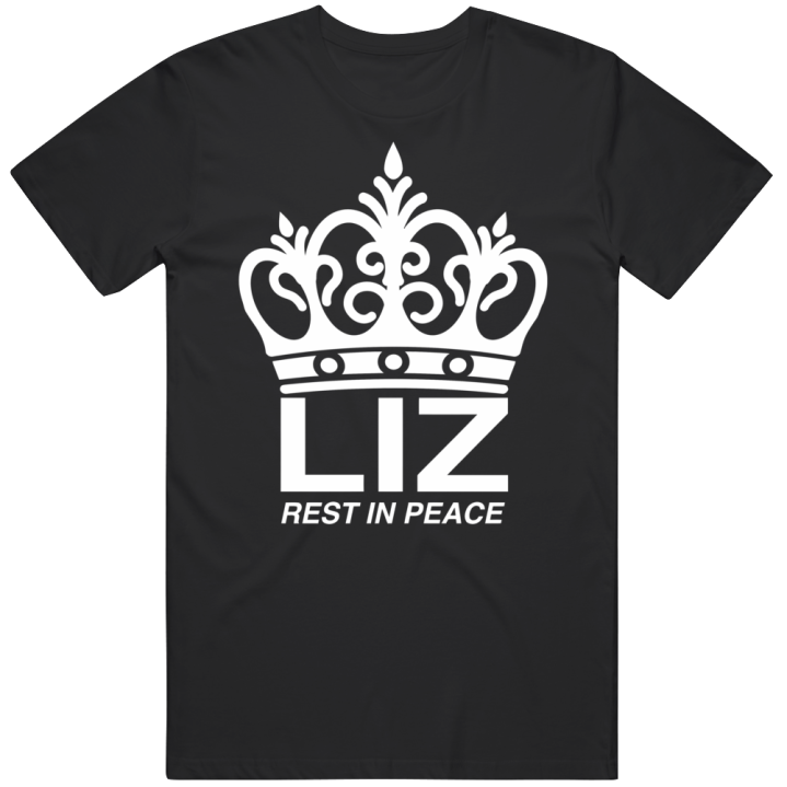 Liz Queen Elizabeth Ii Memorial Tribute Rest In Peace T Shirt