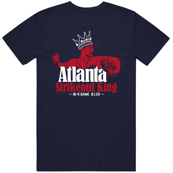 Spencer Strider Strikeout King Atlanta Braves Baseball World Series T