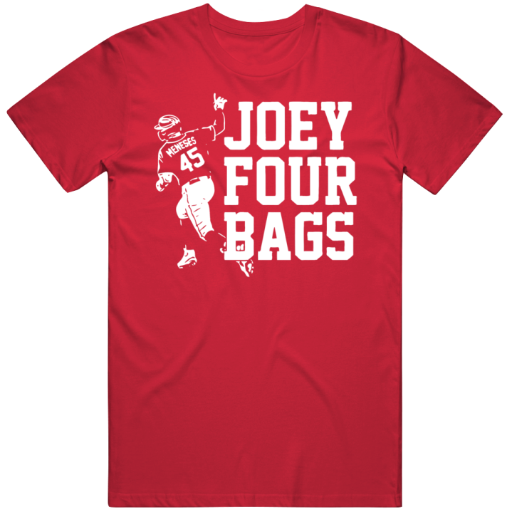 Joey Four Bags Meneses Washington Nationals Baseball World Series T Sh