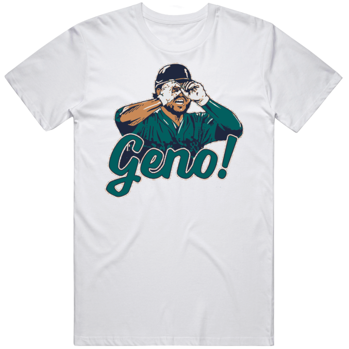 Eugenio Suarez Geno Goggles Seattle Mariners Baseball T Shirt